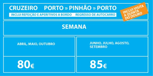 Cruzeiro no Douro - Porto Pinhão Porto